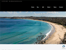 Tablet Screenshot of coastrealestate.com.au